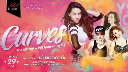 Chương trình “CURVES the Ultimate #Girlpower Party”