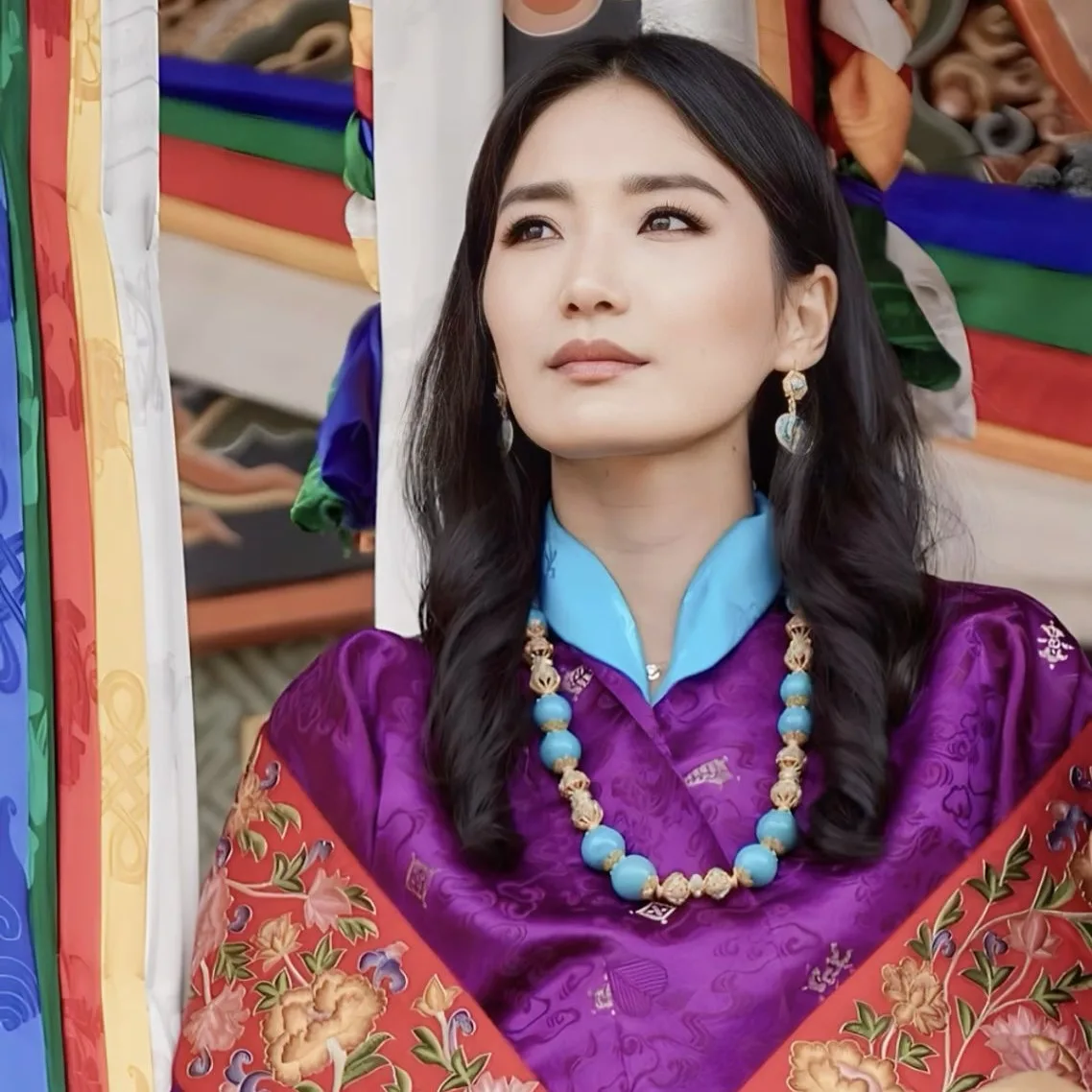 Vẻ đẹp thanh lịch của Hoàng hậu Bhutan.