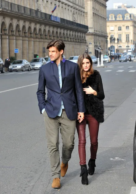Olivia Palermo và Johannes Huebl Olivia Palermo và Johannes Huebl