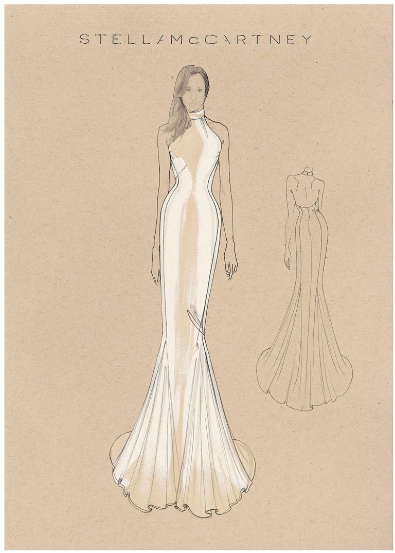 NTK Stella McCartney váy cưới của Meghan Markle_Elle_Vietnam1