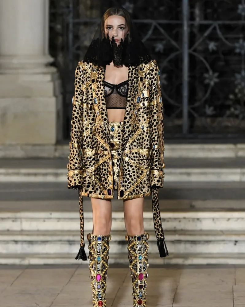 Dolce & Gabbana show alta moda 2022 41