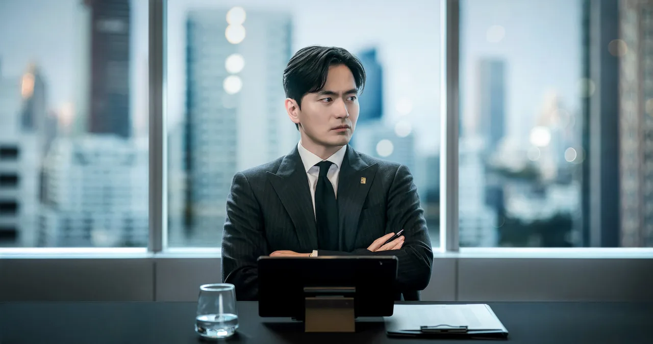Lee Jin Wook trong vai Yun Seok Hoon - luật sư kỳ cựu, trưởng nhóm tranh tụng tại công ty luật Yullim trong beyond the bar