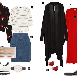 ELLE Style Calendar: Ấm áp với áo Cardigan (7/11-13/11)