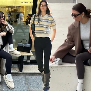 Không chỉ là thời trang thể thao, học các “IT-Girl” cách phối quần legging cho mùa Đông