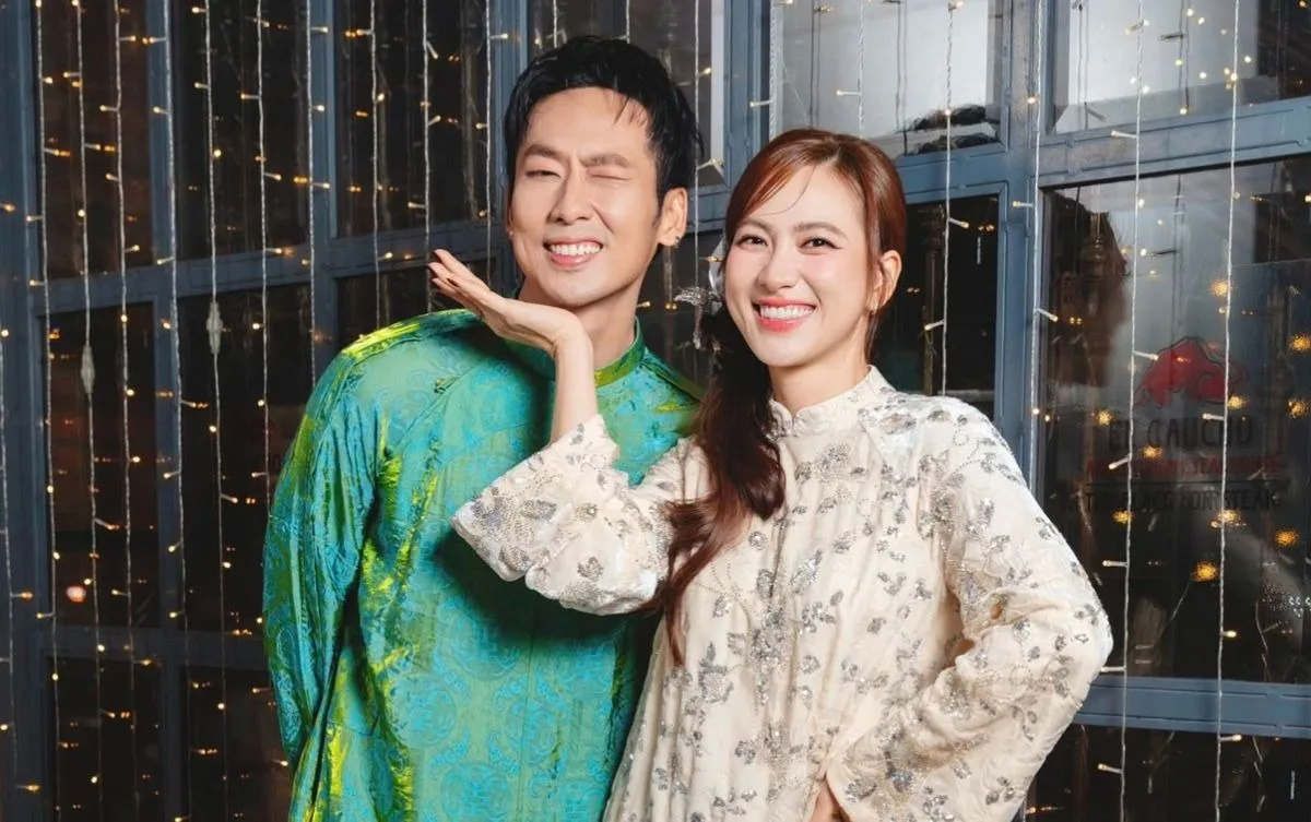 Cặp đôi màn ảnh Phương Anh Đào và Tuấn Trần trong phim Tết 2026 Báu vật trời cho.