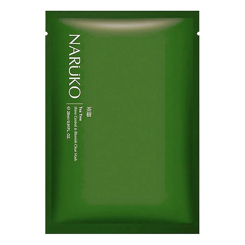 Naruko Tea Tree Shine Control and Blemish Clear Mask. mặt nạ Naruko Tea Tree Shine Control and Blemish Clear Mask.