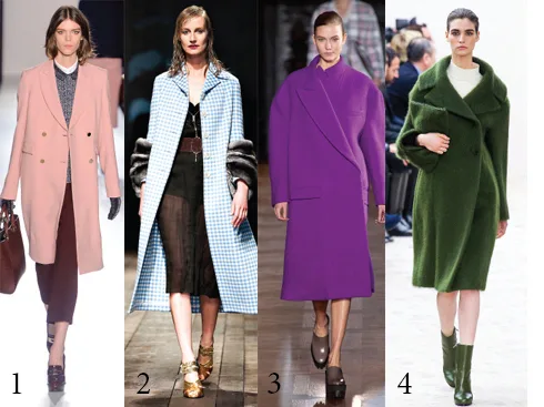 1&2. Prada 3.Stella McCartney 4.Céline