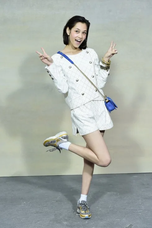 Chanel : Front Row - Paris Fashion Week Womenswear Spring/Summer 2015