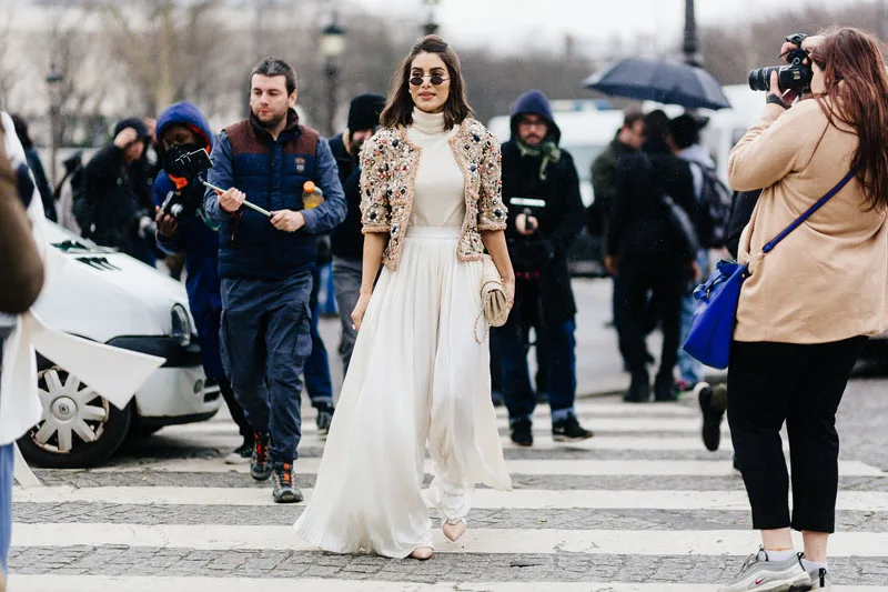 Sắc màu street style từ Tuần lễ thời trang Haute Couture mùa Xuân 2018 Sắc màu street style từ Tuần lễ thời trang Haute Couture mùa Xuân 2018