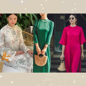 14 mẫu túi đan lát điểm nét mộc mạc cho tà áo dài ngày Tết