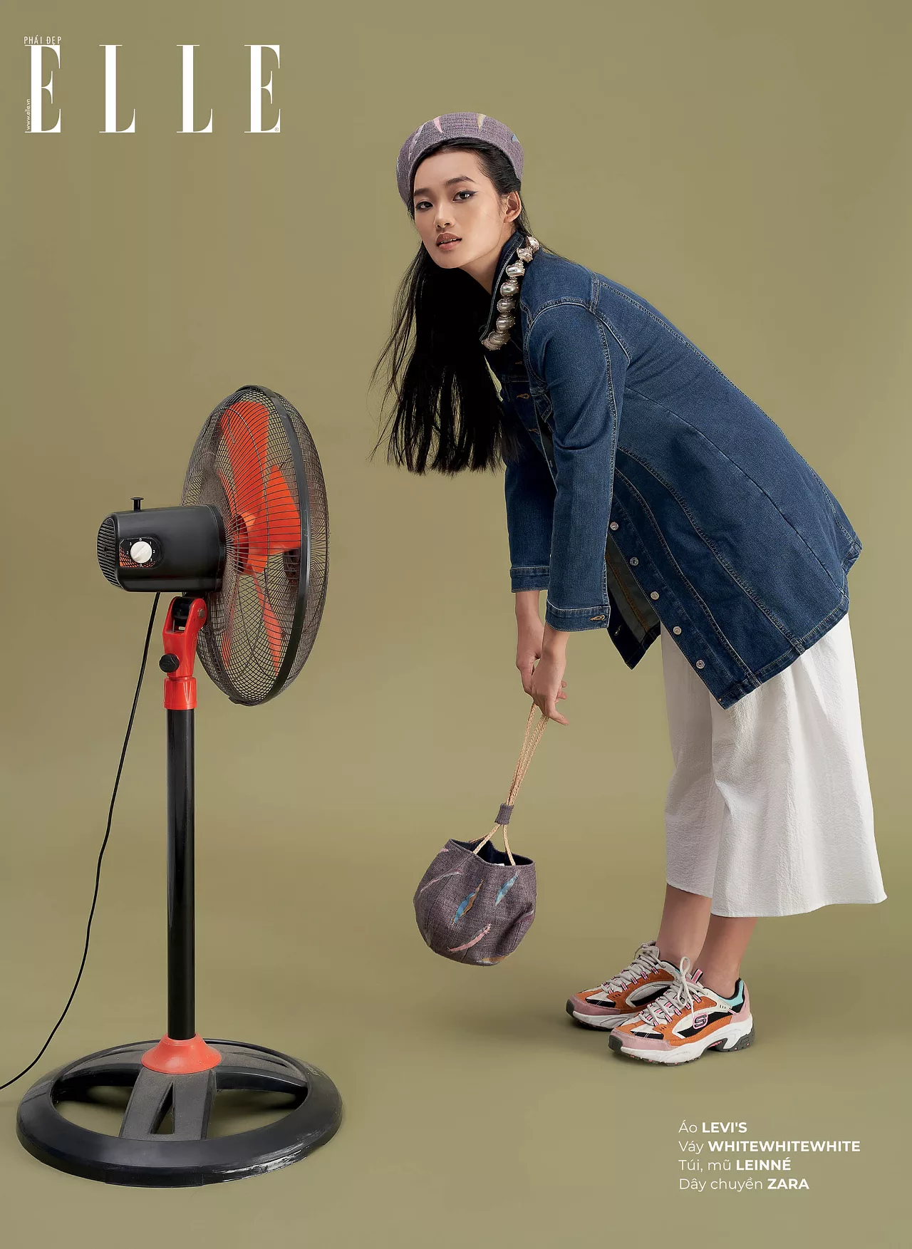 phong cách đồng quê nhẹ nhàng cho ngày Hè mặc đẹp theo phong cách đồng quê áo sơ mi denim và chân váy