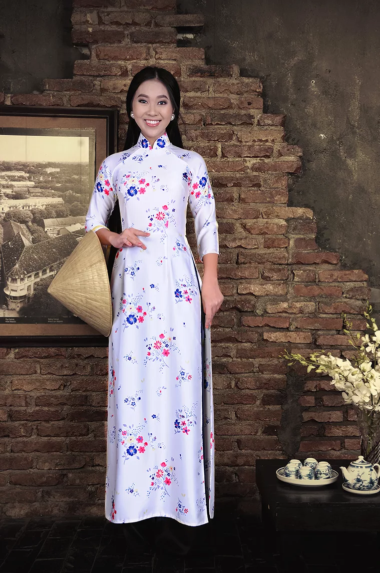 lookbook áo dài Việt