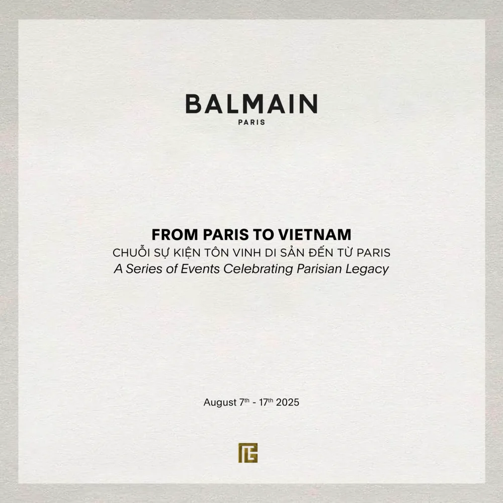 thương hiệu thời trang Balmain