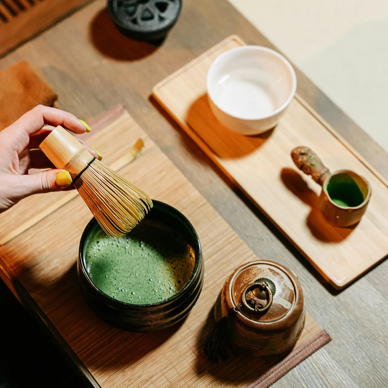 bộ dụng cụ pha trà