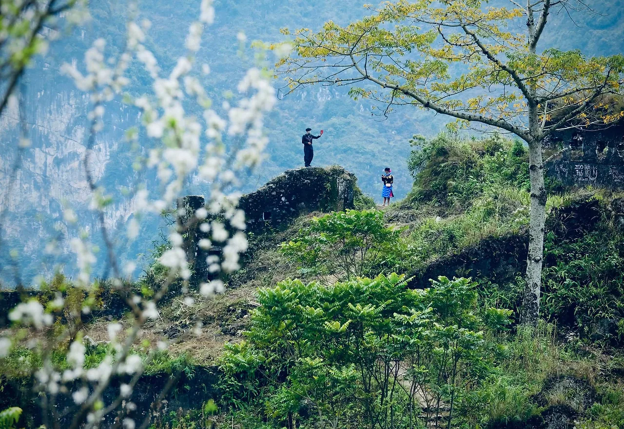 Cao nguyên đá Đồng Văn ở Hà Giang.
