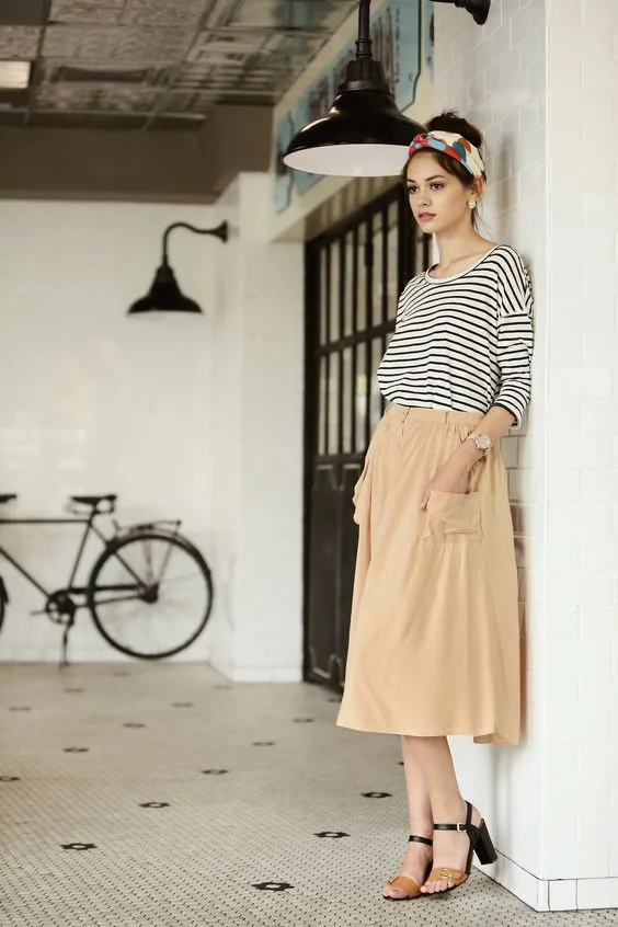 phong cách thời trang vintage elle vn