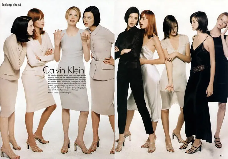 phong cách minimalism Calvin Klein