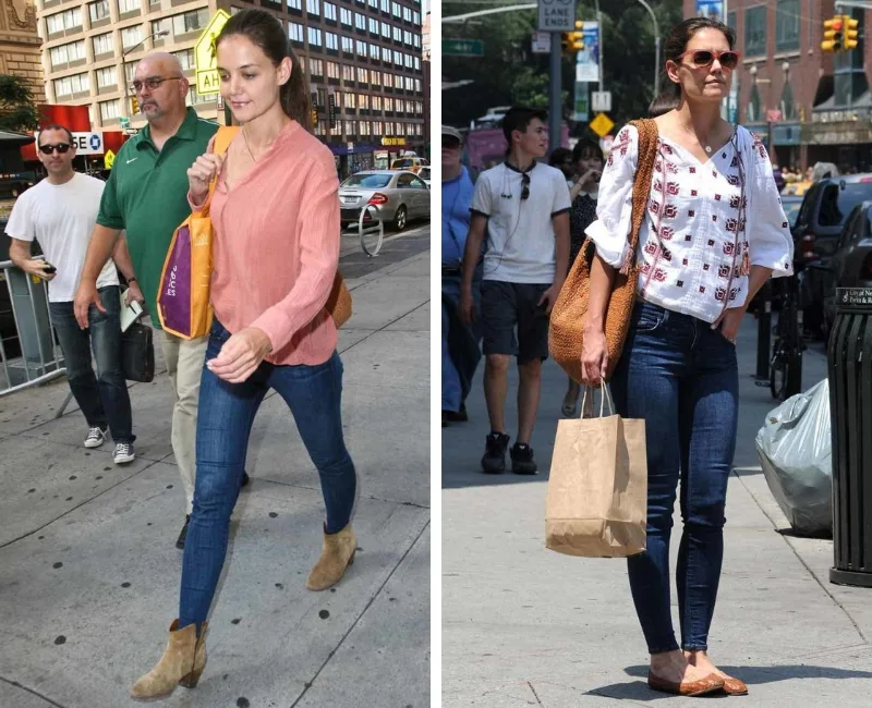 phong cách thời trang Katie Holmes 11 phong cách thời trang Katie Holmes 11