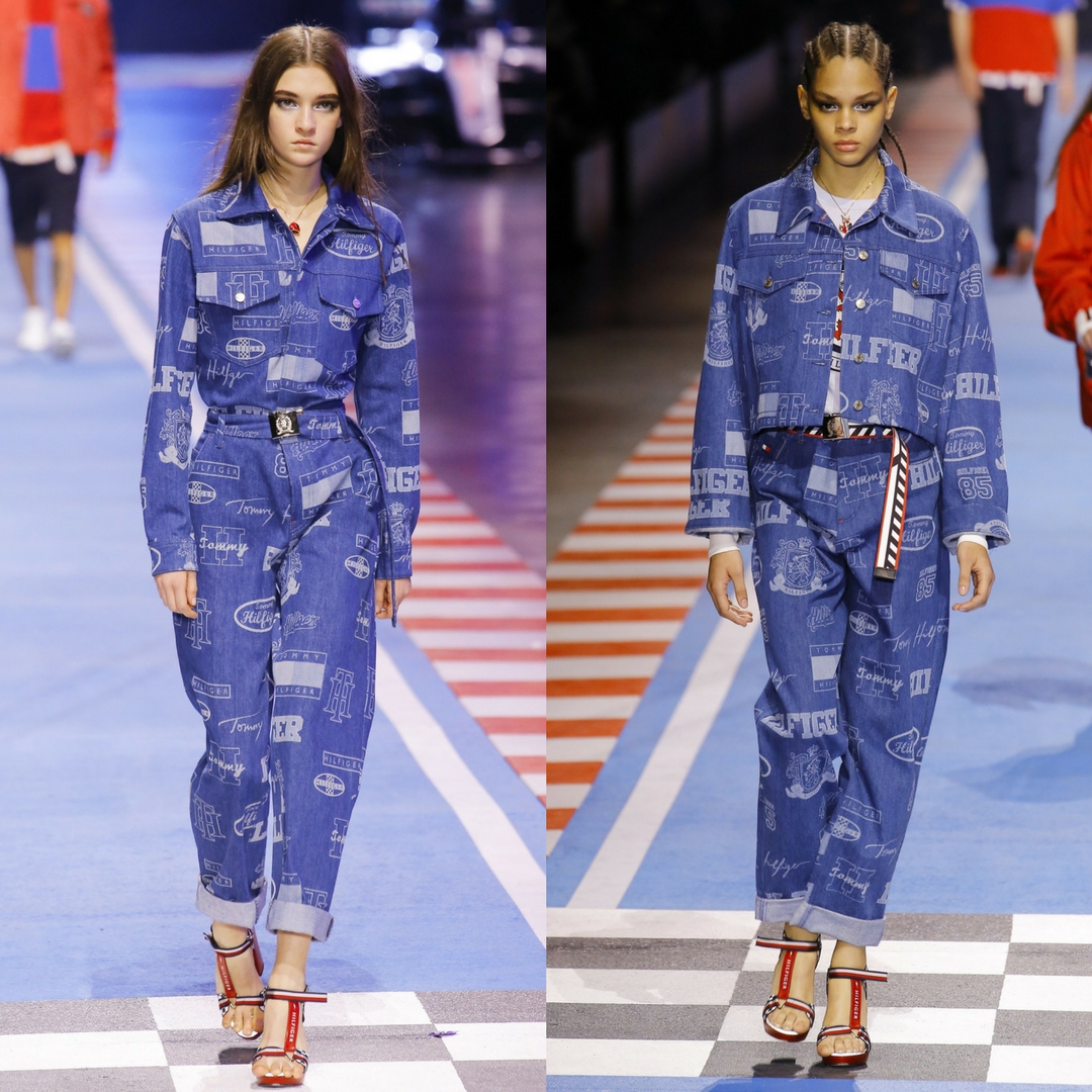 Thương hiệu Tommy Hilfiger biến sàn diễn thời trang thành đường đua công thức 1 Thương hiệu Tommy Hilfiger biến sàn diễn thời trang thành đường đua công thức 1