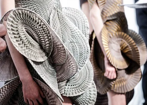 Những chi tiết thủ công tinh xảo trong BST Thu-Đông của Iris Van Herpen