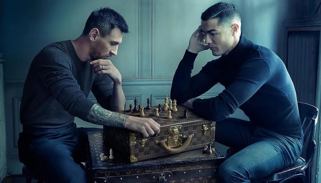 bức ảnh ronaldo và messi