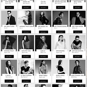 Các gương mặt đề cử tại ELLE Style Awards Vietnam 2015