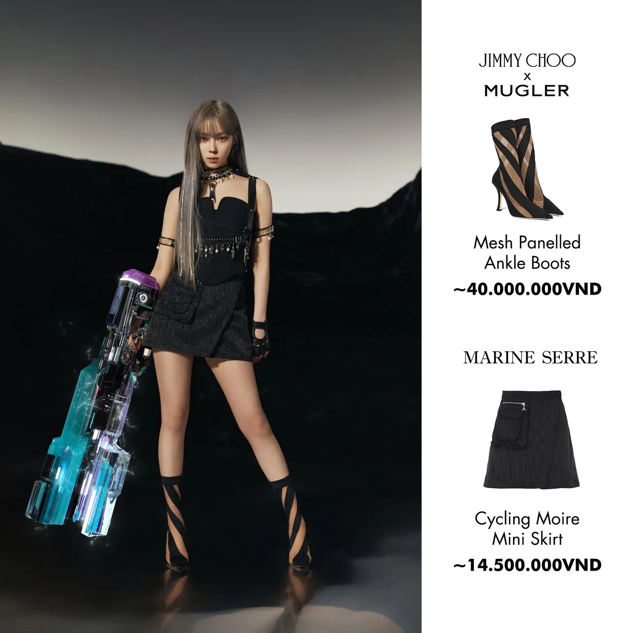 bóc giá phục trang của aespa trong album Girls