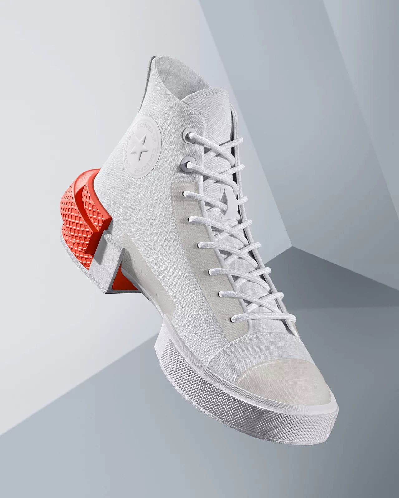 Converse All Star CX cùng cách phối màu White/White/Wild Mango