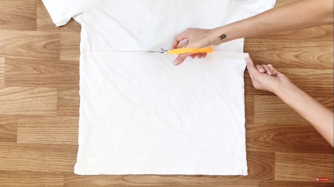 áo smock từ quần áo cũ bước cắt áo