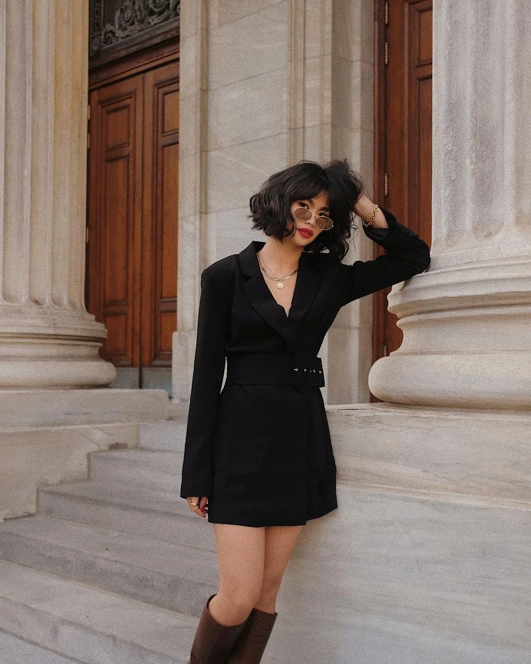 váy đen công sở dress code