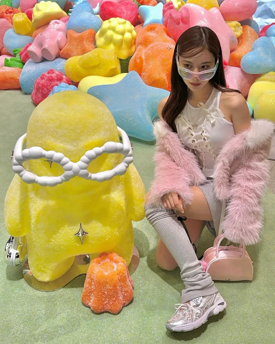 una_jung diện kính gentle monster