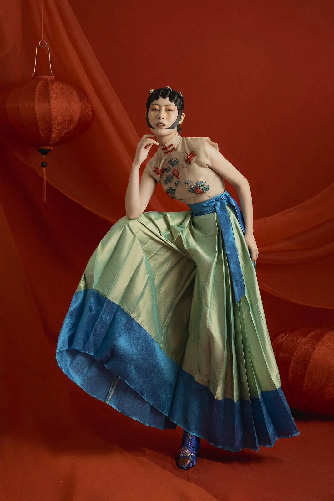 fashion creation 2020 BST"Peking Opera" - Nguyễn Võ Minh Anh.