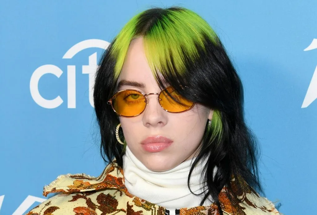 tóc mullet người nổi tiếng Billie Eilish tóc mullet người nổi tiếng Billie Eilish