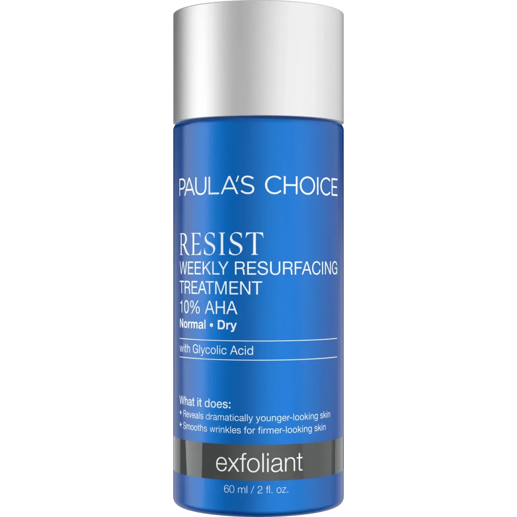 PAULA'S CHOICE Resist Weekly Resurfacing Treatment 10% AHA trị mụn đầu đen hiệu quả