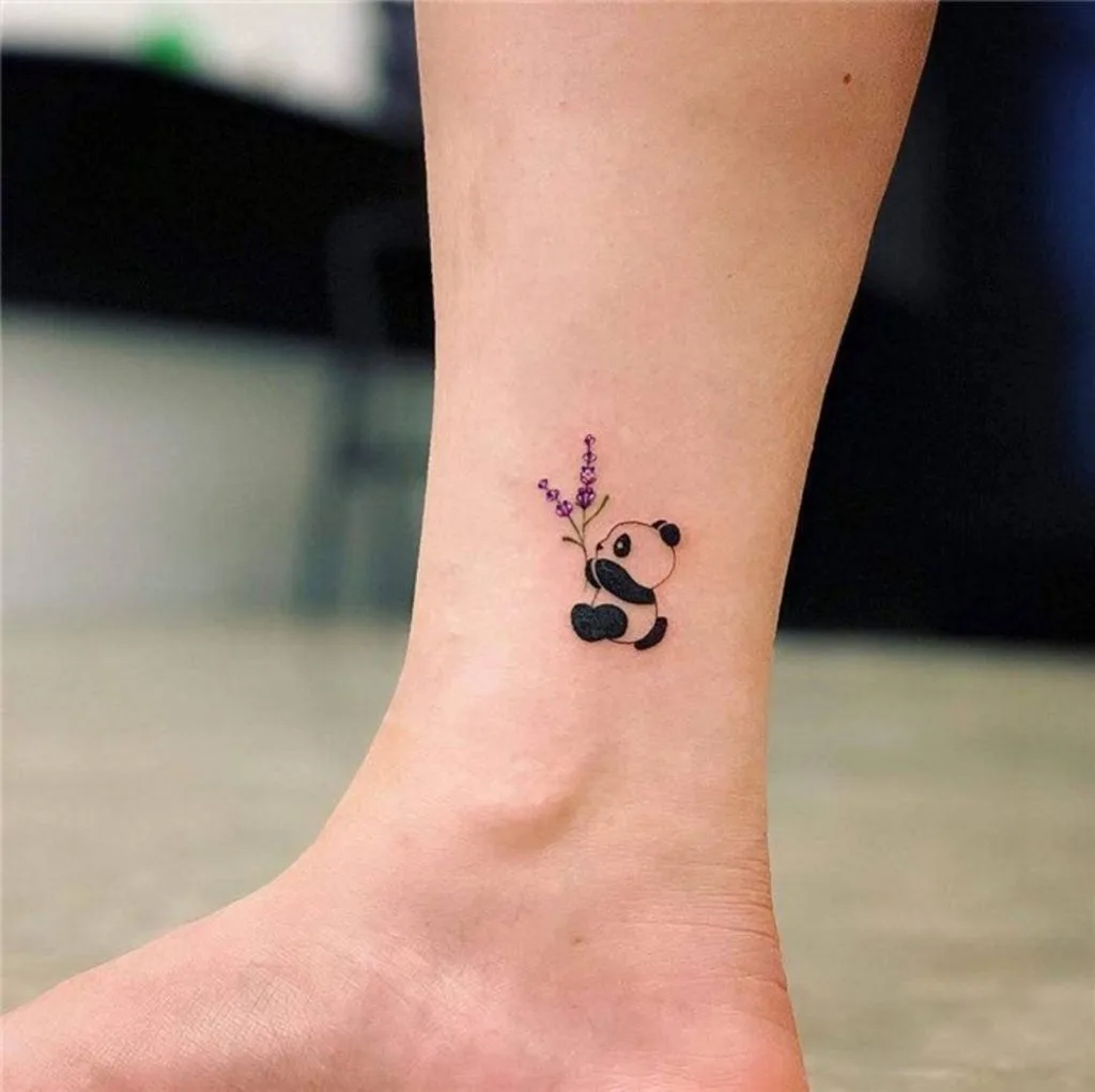 gấu trúc hình xăm đẹp