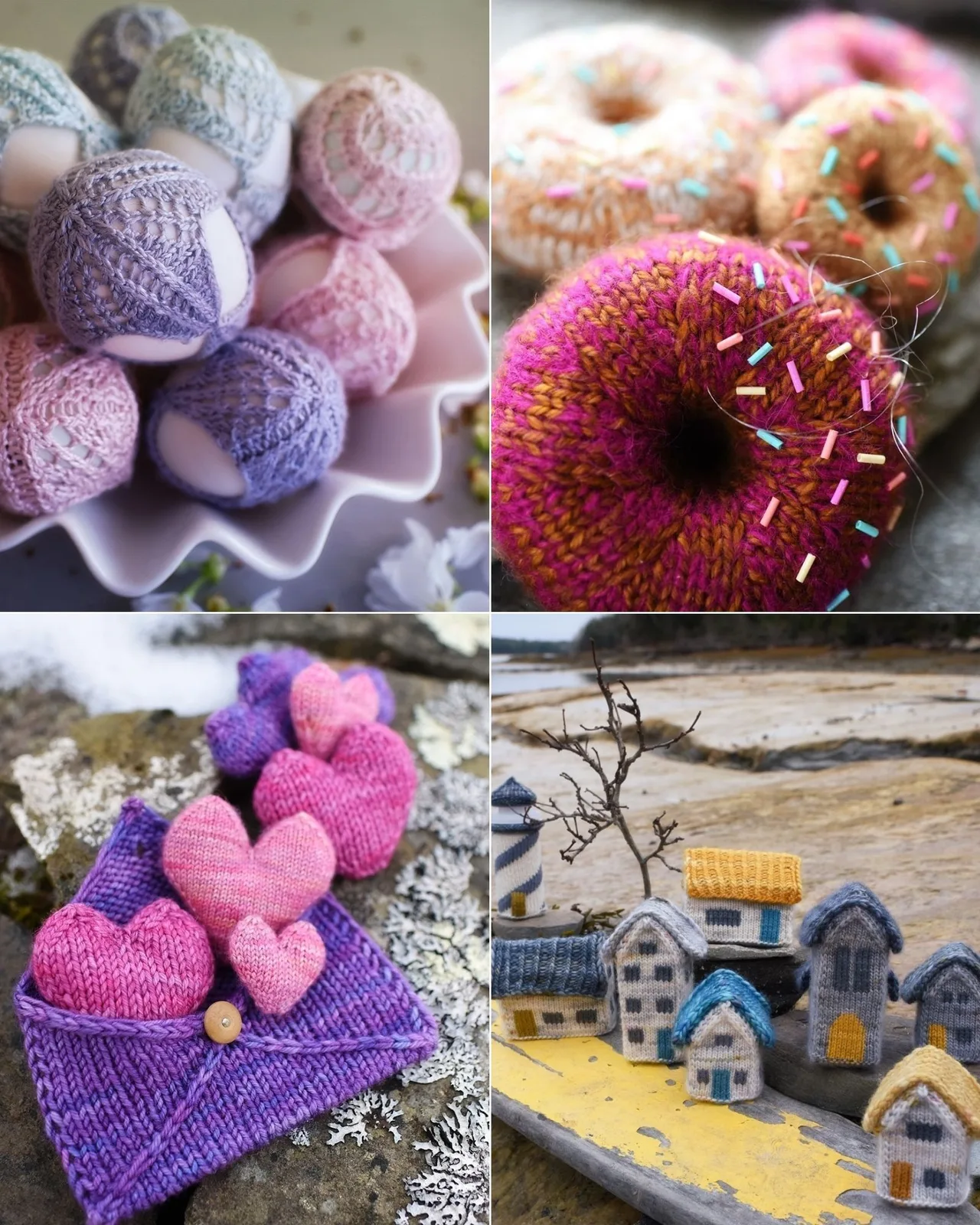 Tài khoản Instagram @hunterhammersen truyền cảm hứng đan len