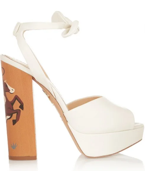 Giày sandal đế xuồng Charlotte Olympia