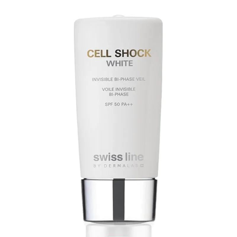 Swissline Cell Shock White Invisible Bi-Phase Veil SPF50 PA++ Swissline Cell Shock White Invisible Bi-Phase Veil SPF50 PA++