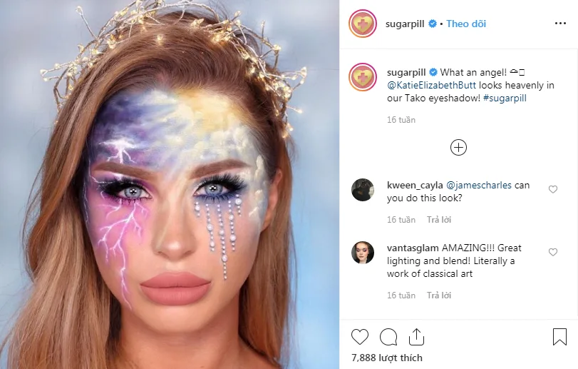 nghệ sĩ trang điểm instagram 10
