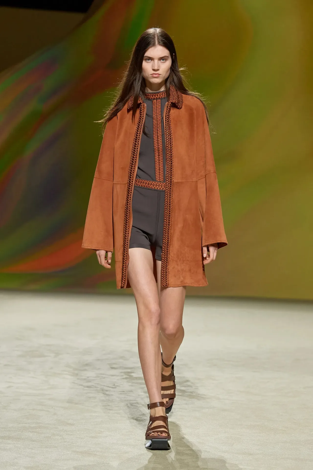 Hermès Xuân Hè 2023 look 11