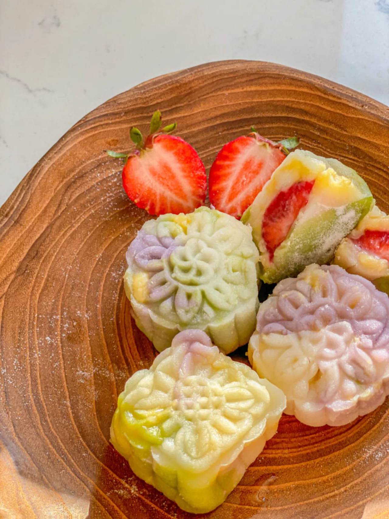 trắc nghiệm bánh trung thu trái cây