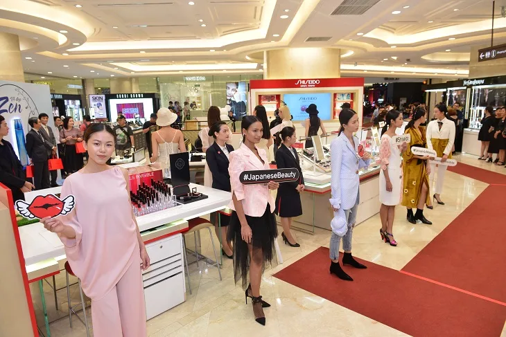 shiseido ra mắt bst trang điểm mới models shiseido ra mắt bst trang điểm mới models