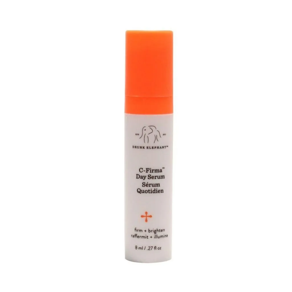 Bằng cách bảo vệ làn da khỏi tia UVA và UVB, serum của Drunk Elephant sẽ giúp da trắng sáng hơn và giảm thâm mụn hiệu quả. giảm thâm mụn - drunk