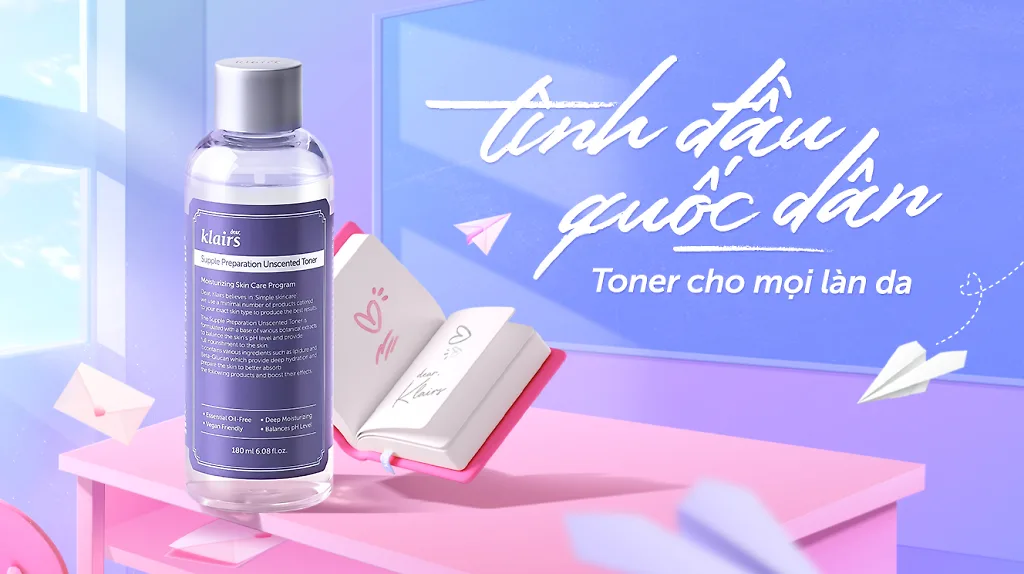 Toner quốc dân Dear Klairs. Toner quốc dân Dear Klairs.