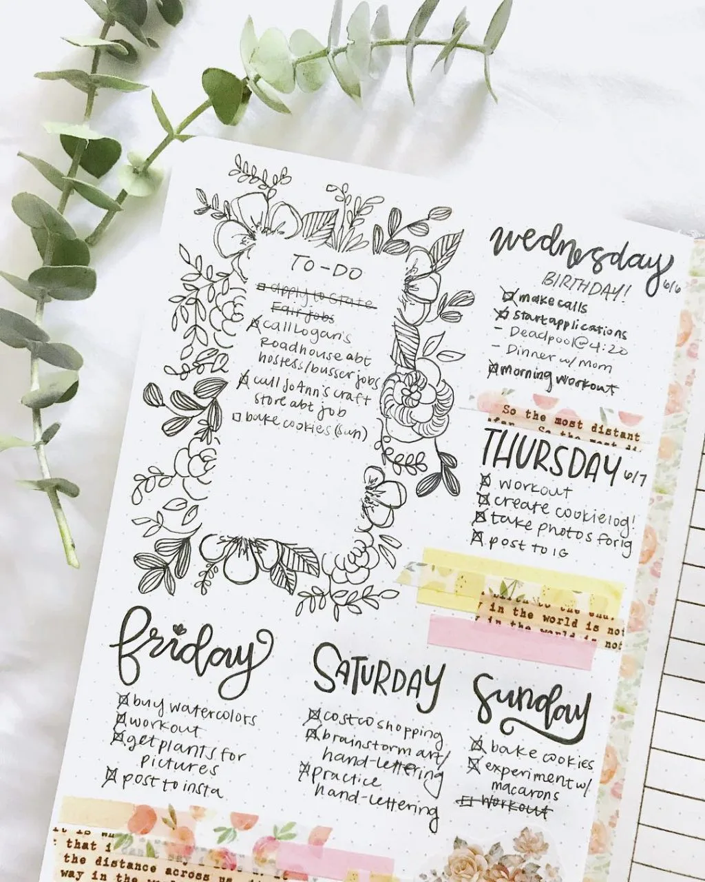 Bullet Journal 6