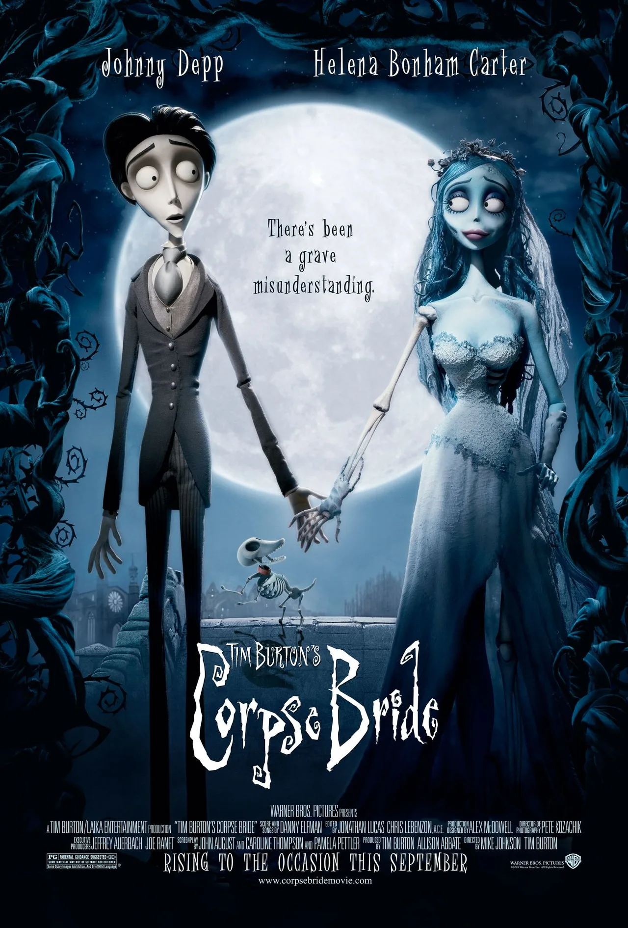phim hoạt hình có yếu tố kinh dị the corpse bride