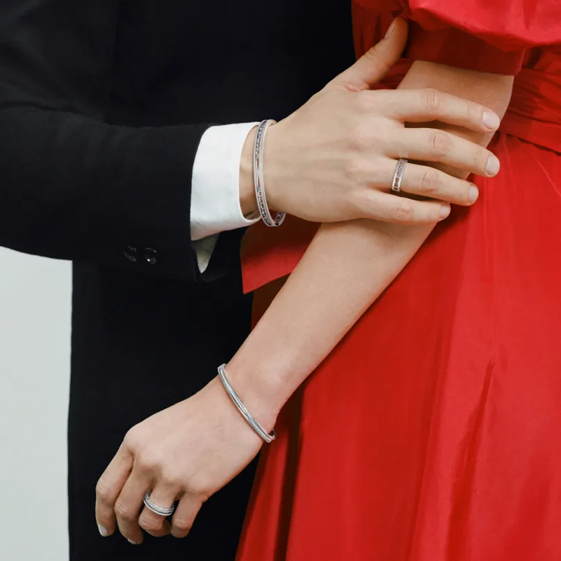 lắc tay đôi bvlgari valentine 2022