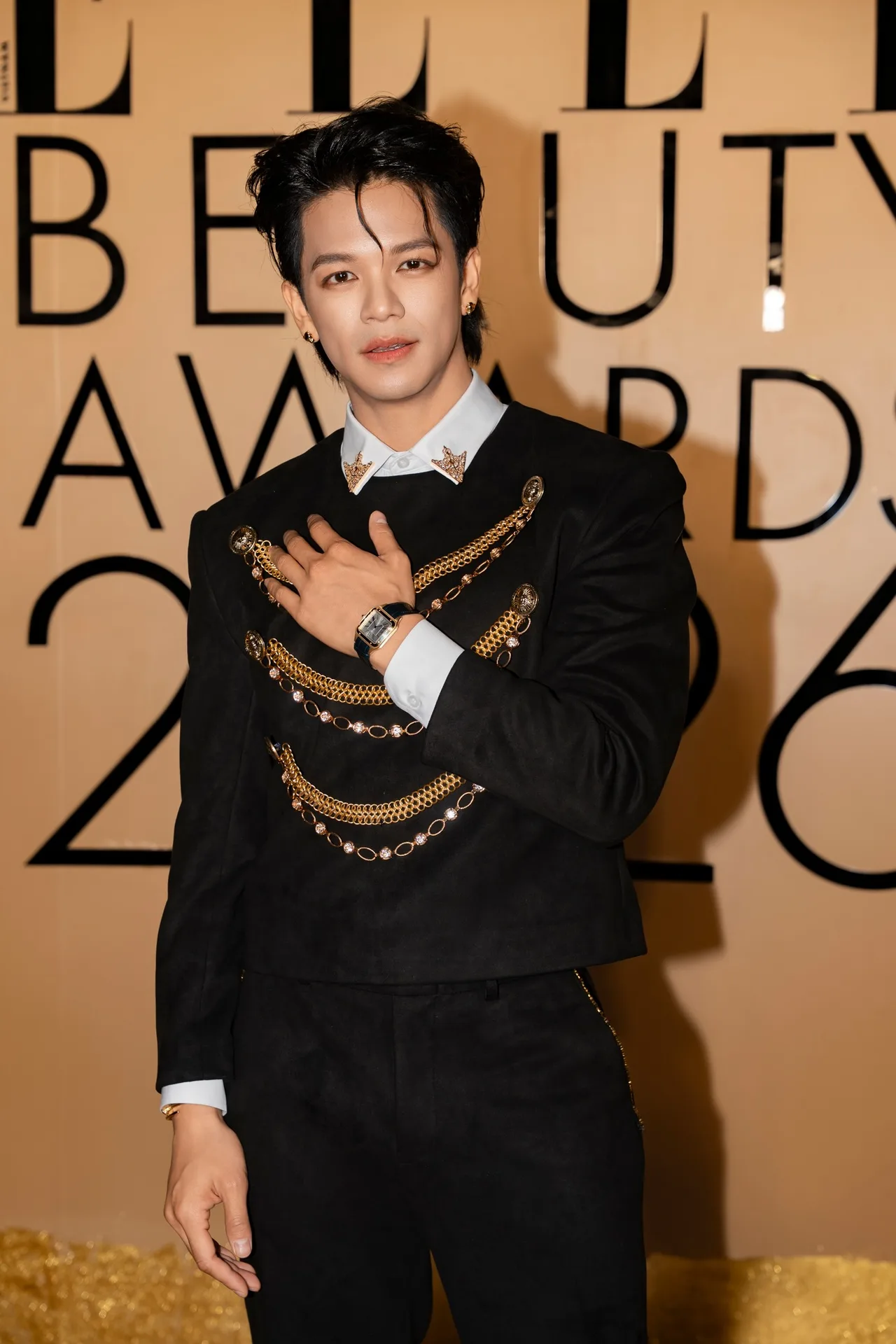 Trọng Hiếu tại sự kiện ELLE Beauty Awards 2026