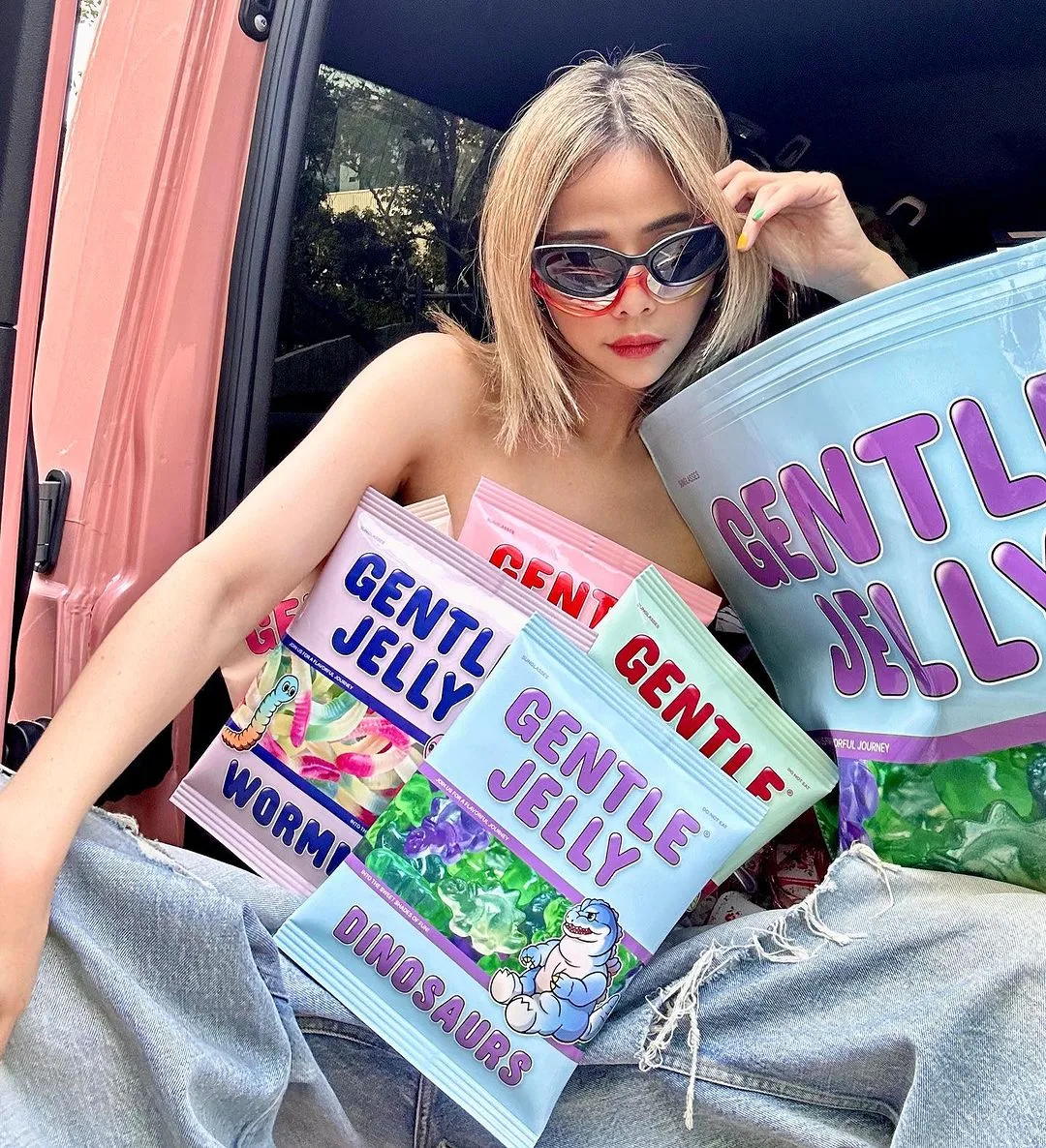 ploychava diện kính gentle monster