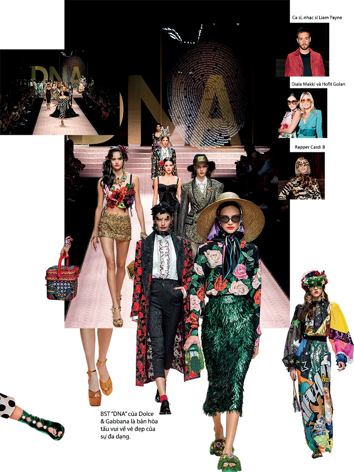 BST thời trang 11 Tuần lễ thời trang Xuân - Hè 2019 Dolce & Gabbana